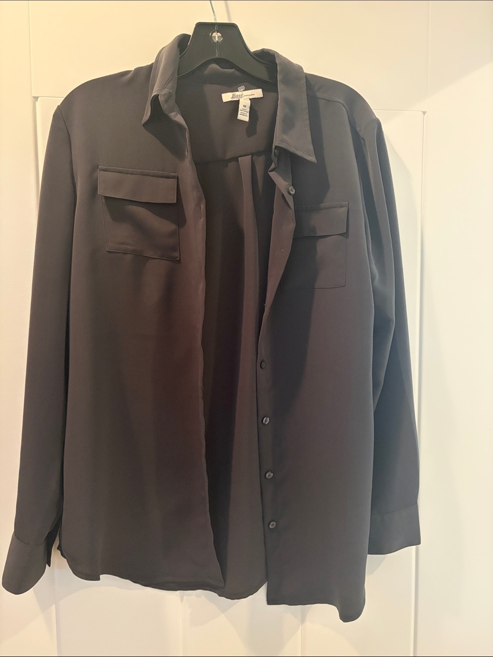 G.H. Bass & Co. Black Button-Down Shirt